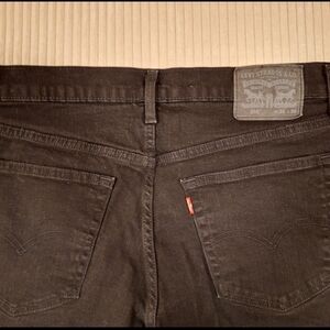 Levi's 569 Black Men's Relaxed Jeans